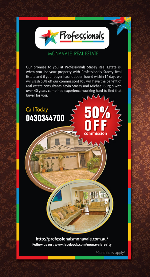 Design de Flyer par Sbss pour Professionals Stacey Real Estate  | Design #1681333