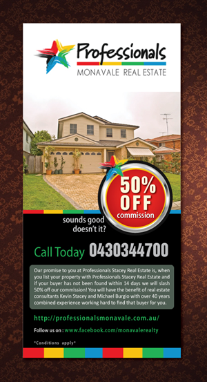 Flyer Design by Sbss for Professionals Stacey Real Estate  | Design: #1682939
