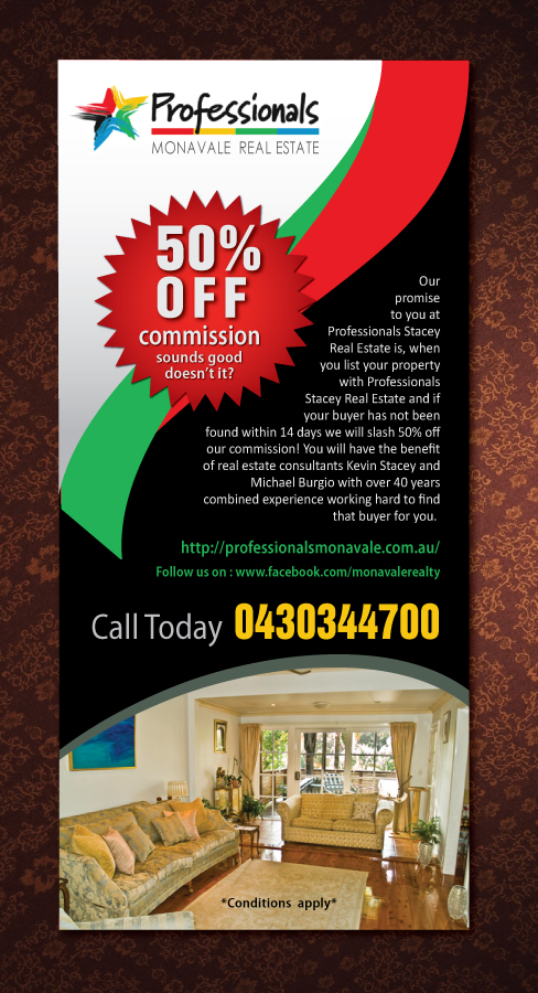 Design de Flyer par Sbss pour Professionals Stacey Real Estate  | Design #1682944
