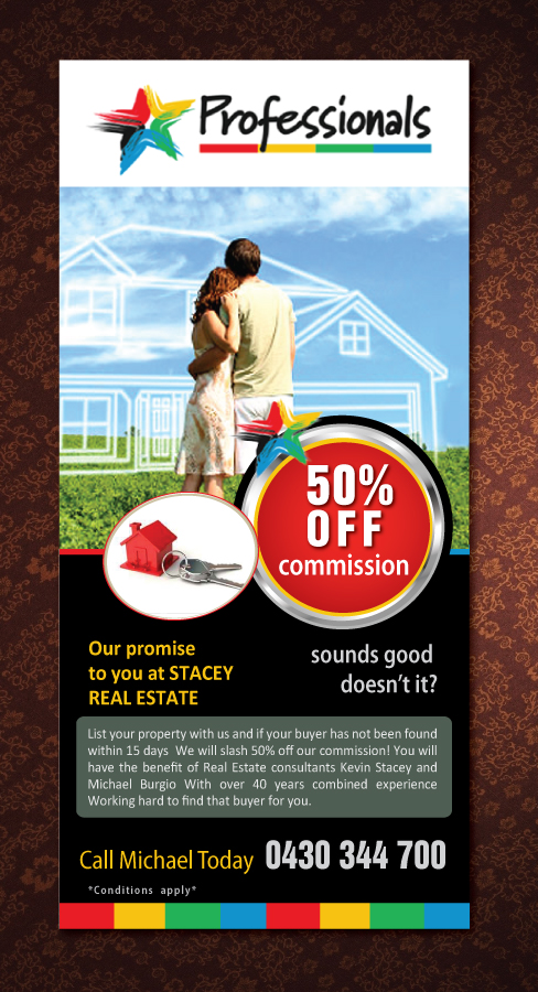 Diseño de Flyer por Sbss para Professionals Stacey Real Estate  | Diseño #1689452