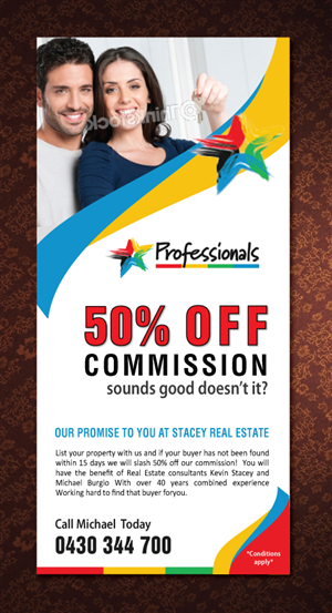 Diseño de Flyer por Sbss para Professionals Stacey Real Estate  | Diseño: #1689453