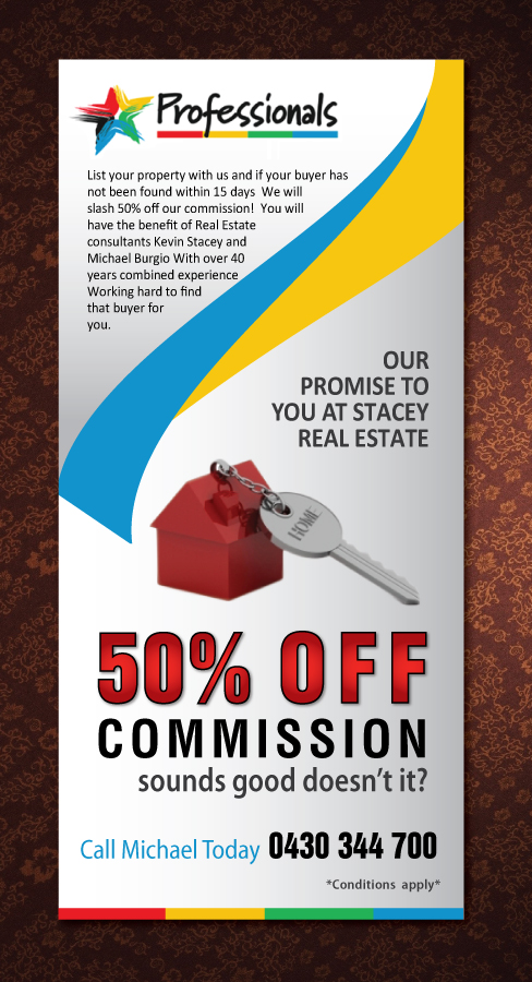 Flyer Design by Sbss for Professionals Stacey Real Estate  | Design #1689454