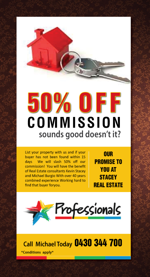 Diseño de Flyer por Sbss para Professionals Stacey Real Estate  | Diseño #1689455