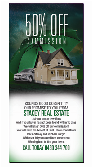 Flyer Design by MasterMind for Professionals Stacey Real Estate  | Design: #1702349