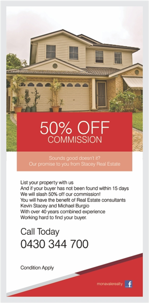 Flyer Design by barinix for Professionals Stacey Real Estate  | Design #1692469