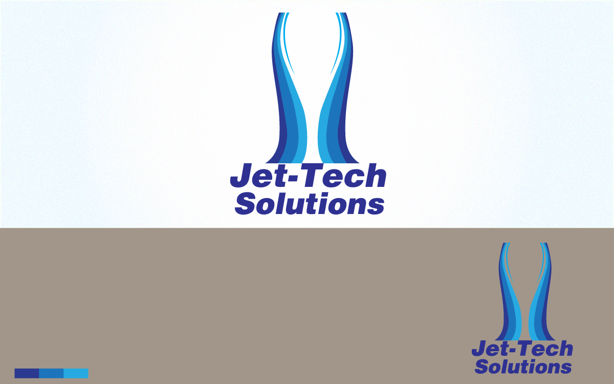 Logo Design by tballest for Jet-Tech Solutions | Design #6517368