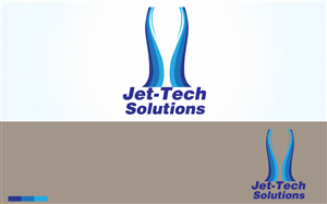 Logo Design by tballest for Jet-Tech Solutions | Design #6517368