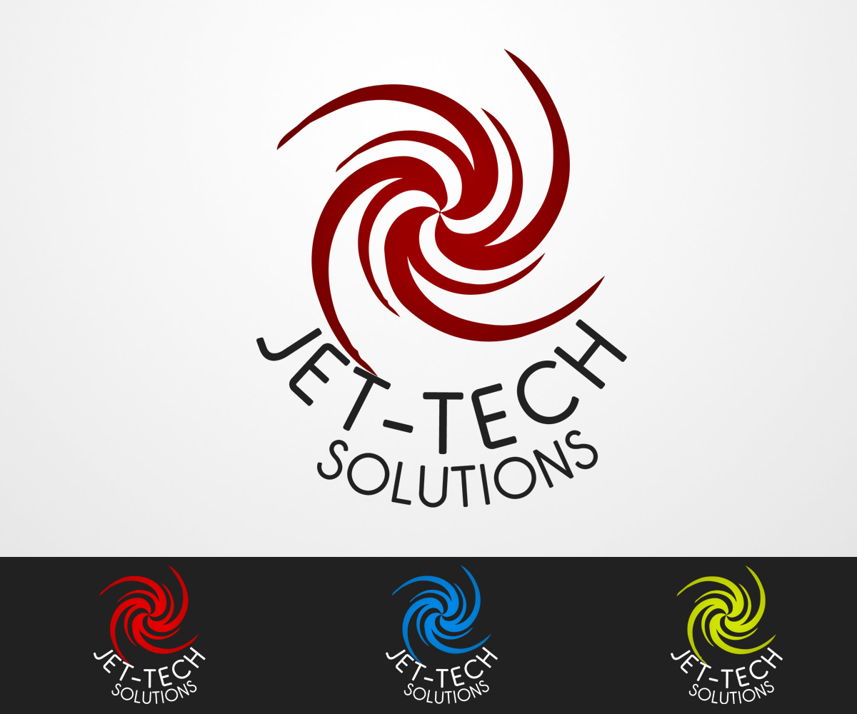 Logo Design by MVN Digital for Jet-Tech Solutions | Design #6465275