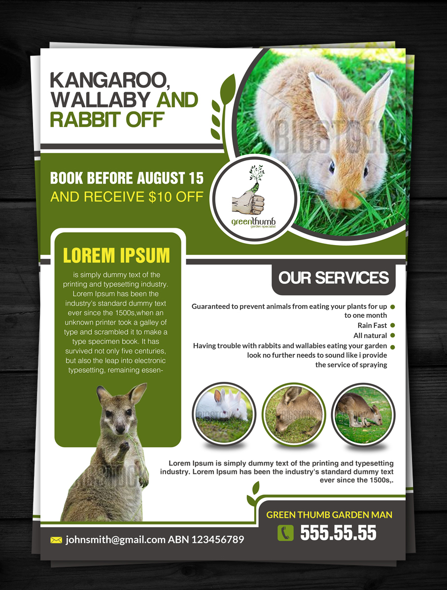 Flyer Design by creative.bugs for this project | Design #6435800