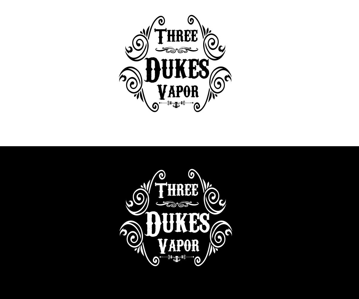 Logo Design by Cholo for Three Dukes Vapor | Design #6393071