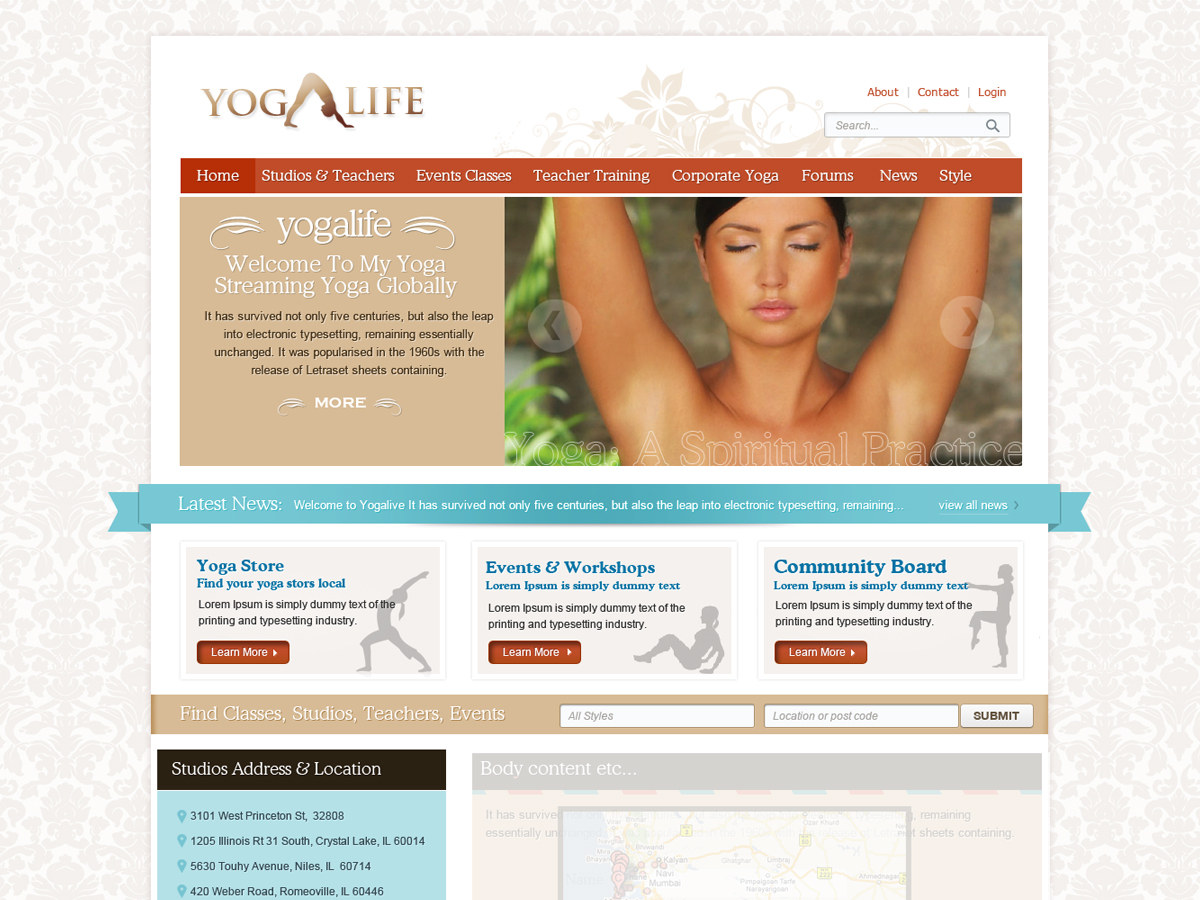 Web Design by the-lion-king for this project | Design #342070