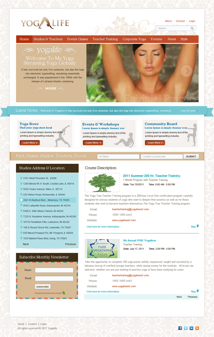 Web Design by the-lion-king for this project | Design #345653