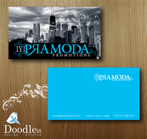 Business Card Design by Nadia Du plessis for this project | Design: #355098