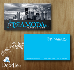 Business Card Design by Nadia Du plessis for this project | Design: #355101