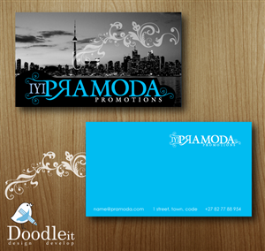 Business Card Design by Nadia Du plessis for this project | Design: #355117