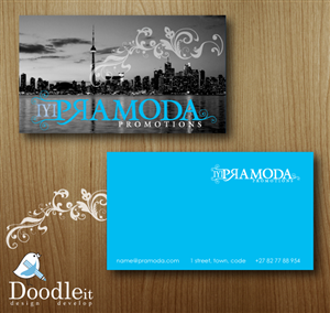 Business Card Design by Nadia Du plessis for this project | Design: #355119