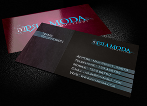 Business Card Design by oanams for this project | Design: #362302