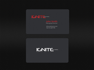Business Card Design by Creations Box 2015 for Ignite Elite  Artists | Design: #6383569