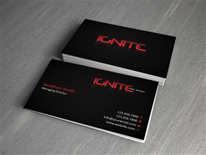 Business Card Design by Creations Box 2015 for Ignite Elite  Artists | Design: #6387268