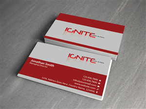 Business Card Design by Creations Box 2015 for Ignite Elite  Artists | Design: #6387272