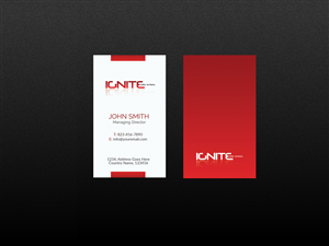 Business Card Design by Creations Box 2015 for Ignite Elite  Artists | Design: #6387274