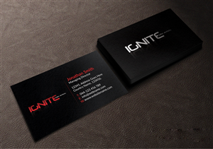 Business Card Design by Creations Box 2015 for Ignite Elite  Artists | Design: #6393095