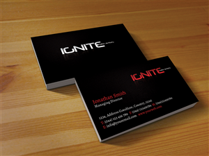 Business Card Design by Creations Box 2015 for Ignite Elite  Artists | Design: #6393096