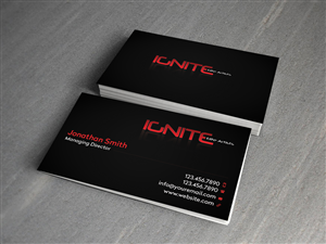 Business Card Design by Creations Box 2015 for Ignite Elite  Artists | Design: #6393098