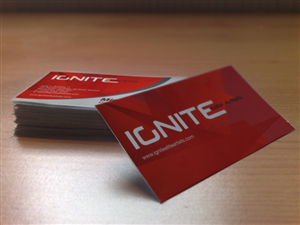 Business Card Design by Liliana Johnson for Ignite Elite  Artists | Design: #6378712