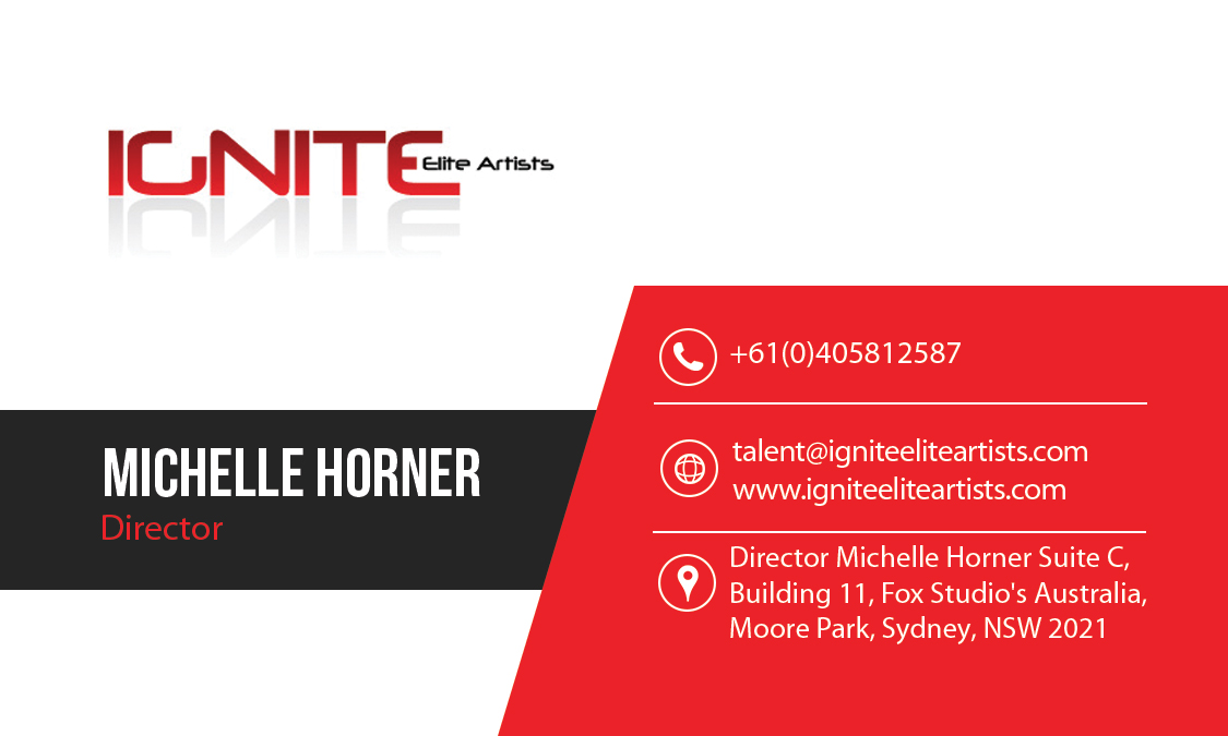 Business Card Design by zicocreations for Ignite Elite  Artists | Design #6389050