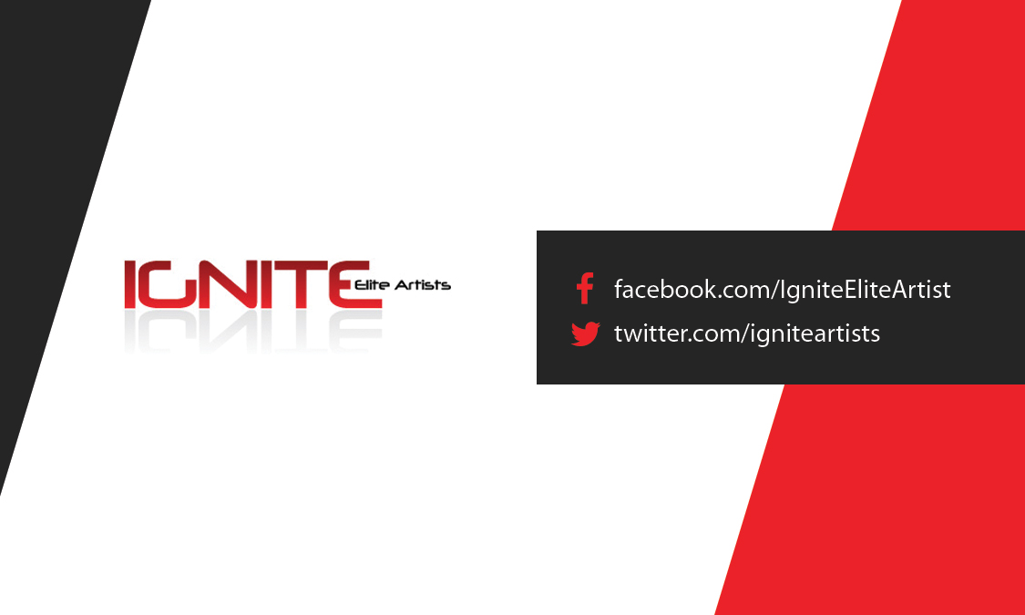 Business Card Design by zicocreations for Ignite Elite  Artists | Design #6389095