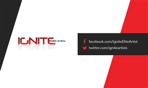 Business Card Design by zicocreations for Ignite Elite  Artists | Design: #6389095