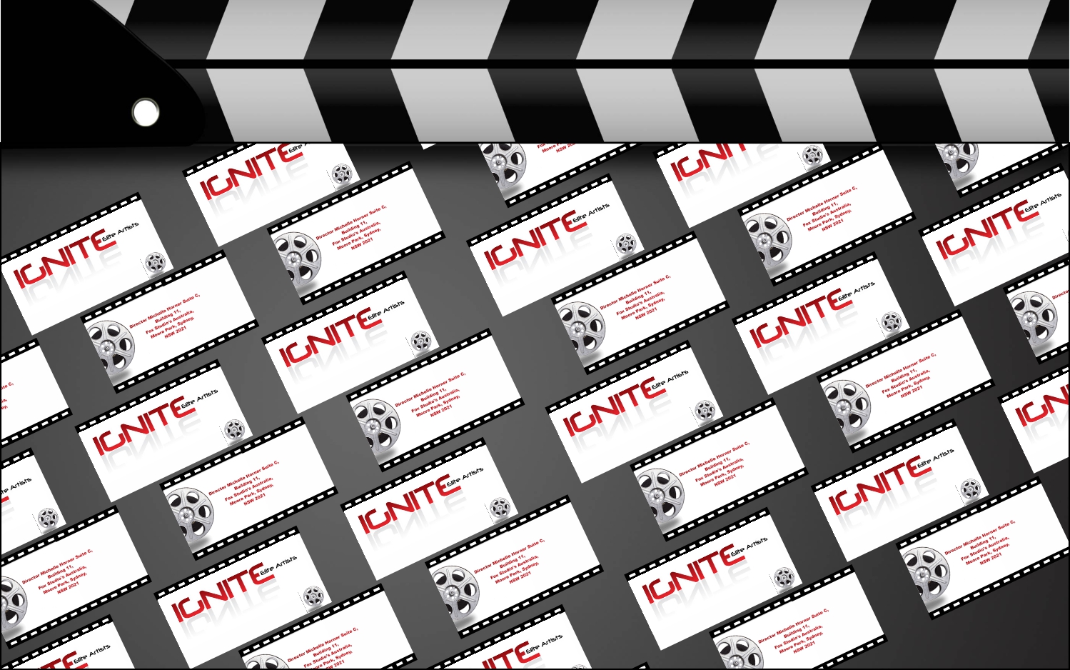 Business Card Design by Krishna Joshi for Ignite Elite  Artists | Design #6388252