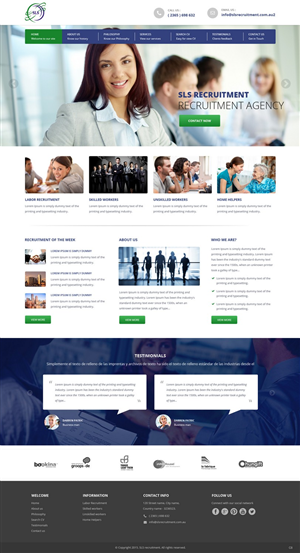 Web Design by pb for this project | Design: #6389231