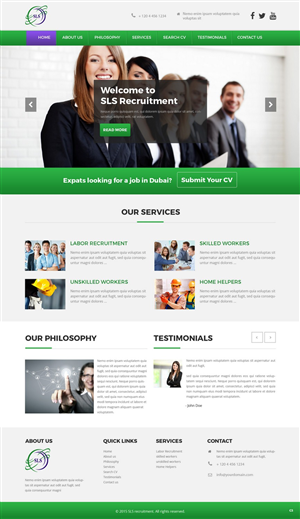 Web Design by pb for this project | Design: #6389239