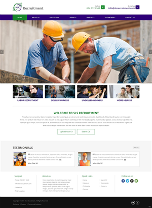 Web Design by pb for this project | Design: #6390105