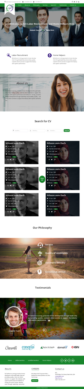 Web Design by Shinas for this project | Design: #6536022