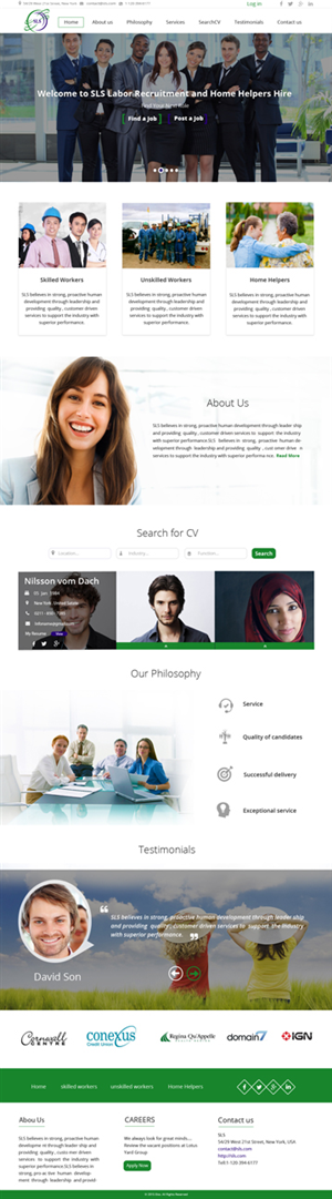 Web Design by Shinas for this project | Design: #6573325