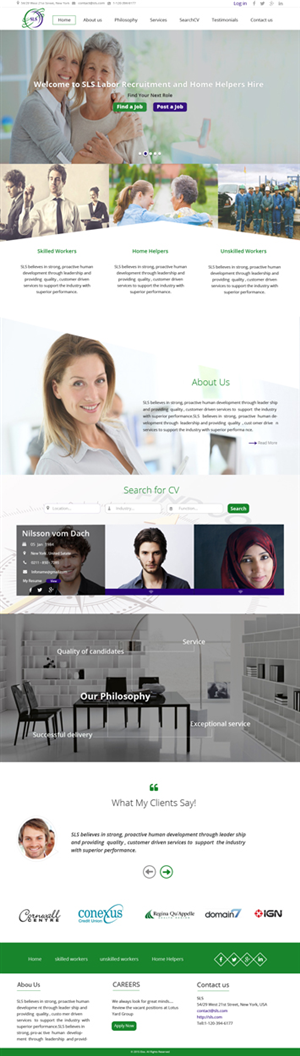 Web Design by Shinas for this project | Design: #6586832
