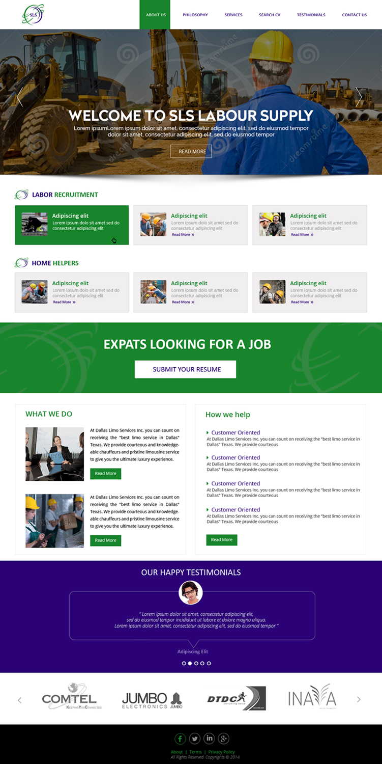 Web Design by Creations Box 2015 for this project | Design #6510561