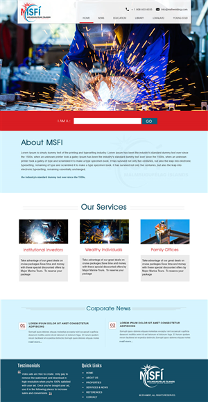 Diseño Web por webxvision para ICELANDIC WELDING ASSOCIATION | Diseño: #6450107