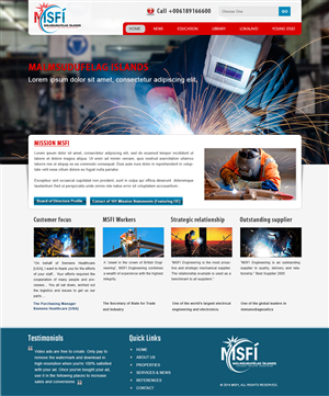 Diseño Web por webxvision para ICELANDIC WELDING ASSOCIATION | Diseño: #6455538