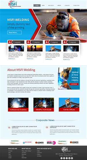Diseño Web por webxvision para ICELANDIC WELDING ASSOCIATION | Diseño: #6468035