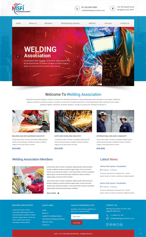 Diseño Web por pb para ICELANDIC WELDING ASSOCIATION | Diseño: #6441095