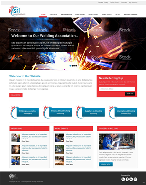 Diseño Web por pb para ICELANDIC WELDING ASSOCIATION | Diseño: #6444534