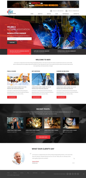 Diseño Web por pb para ICELANDIC WELDING ASSOCIATION | Diseño: #6467424