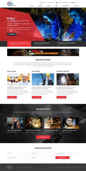 Diseño Web por pb para ICELANDIC WELDING ASSOCIATION | Diseño: #6495129