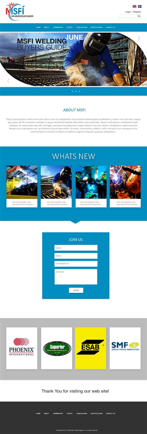Diseño Web por dii para ICELANDIC WELDING ASSOCIATION | Diseño: #6452594