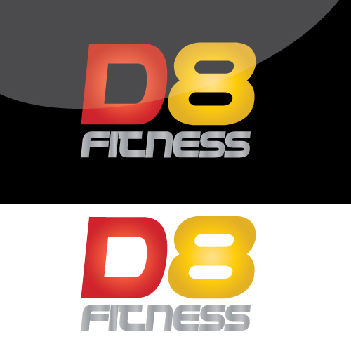 Logo Design by aly.kashf for D8 Fitness | Design #6384832