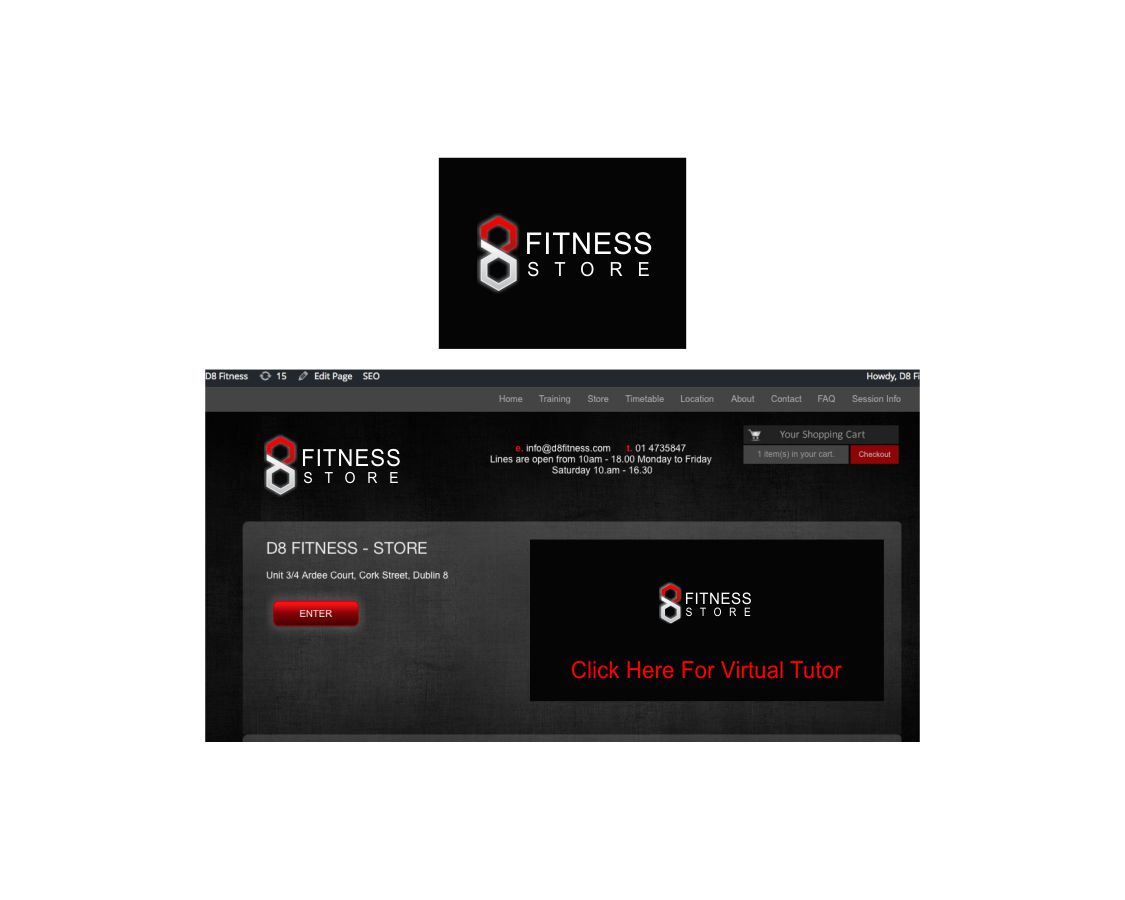 Logo Design by abahlianz for D8 Fitness | Design #6383238